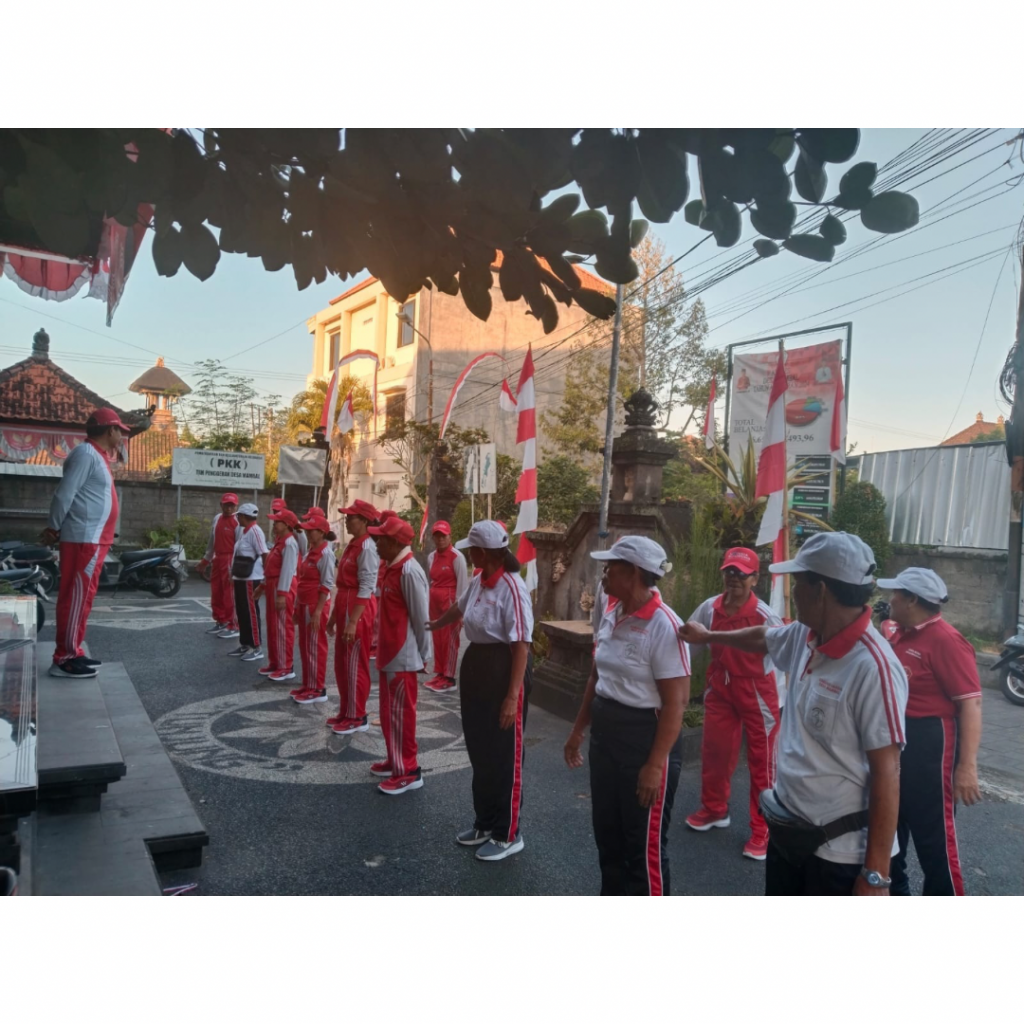 Karang Lansia Desa Mambal peringati HUT RI ke -79